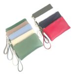 Bolso de Mano en Piel con Asa Corta Extraíble, Cierre de Cremallera y Colores Lisos para Mujer - Imagen 6