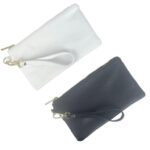 Bolso de Mano en Piel con Asa Corta Extraíble, Cierre de Cremallera y Colores Lisos para Mujer - Imagen 4