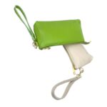 Neceser en Piel Italiana para Mujer con Asa Corta Extraíble y Cierre de Cremallera - Imagen 8