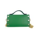 Bolsito de Mano Compacto en Piel con Tachuelas Decorativas y Solapa de 2 Botones para Mujer - Imagen 27