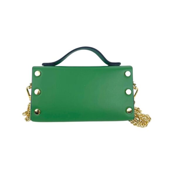 Bolsito de Mano Compacto en Piel con Tachuelas Decorativas y Solapa de 2 Botones para Mujer - Imagen 27