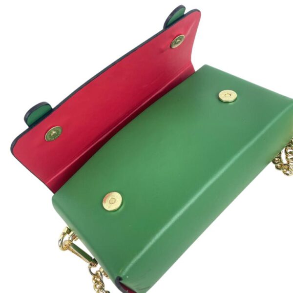 Bolsito de Mano Compacto en Piel con Tachuelas Decorativas y Solapa de 2 Botones para Mujer - Imagen 28