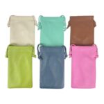 Bolsito Portamovil en Piel Italiana con Cierre de Imán y Asa Larga para Mujer - Imagen 3