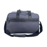 Amplio Bolso de Viaje/Deporte en Algodón con Bolsillo Frontal, 2 Asas y Tira Bandolera para Mujer