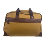 Amplio Bolso de Viaje/Deporte en Algodón con Bolsillo Frontal, 2 Asas y Tira Bandolera para Mujer - Imagen 2