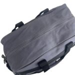 Amplio Bolso de Viaje/Deporte en Algodón con Bolsillo Frontal, 2 Asas y Tira Bandolera para Mujer - Imagen 5