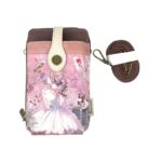 Bolsito Portamovil de Muñeca Sweet Candy para Mujer con 3 Compartimentos y Tira Bandolera - Imagen 4