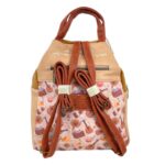 Amplia Mochila Sintética Muñeca Sweet Candy Mujer con Bolsillos Exteriores y Cremallera - Imagen 3