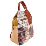 Amplia Mochila Sintética Muñeca Sweet Candy Mujer con Bolsillos Exteriores y Cremallera - Imagen 4