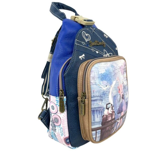 Mochila Sweet Candy con Diseño de Muñeca y Bolsillos Exteriores para Mujer - Imagen 3