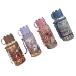 Botella Termo con Diseño Muñeca Sweet Candy, 2 Tapones y Asa de Mano para Mujer - Imagen 2