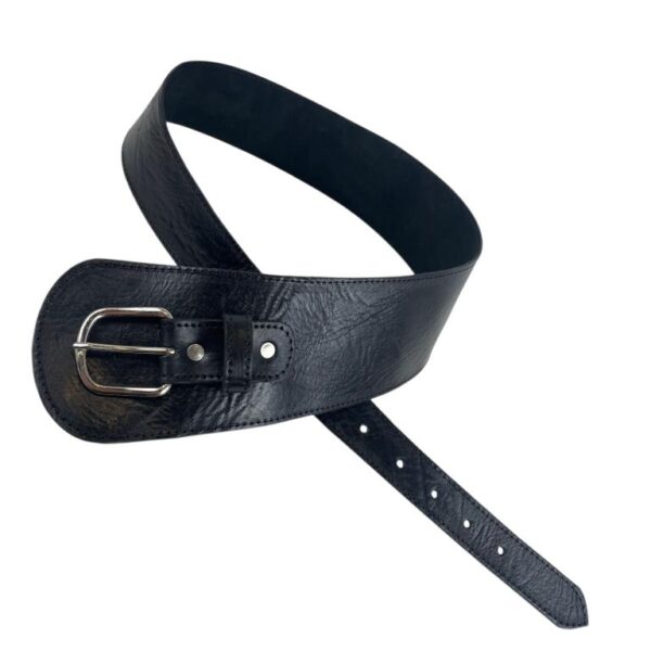 Cinturón Artesanal en Piel con Diseño Exclusivo y Colores Lisos para Mujer - Imagen 3