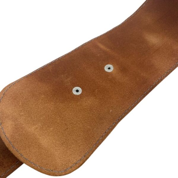 Cinturón Artesanal en Piel con Diseño Exclusivo y Colores Lisos para Mujer - Imagen 8