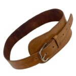 Cinturón Artesanal en Piel con Diseño Exclusivo y Colores Lisos para Mujer - Imagen 5