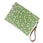 Bolso Bandolera de Papel Tipo Sobre para Mujer con Solapa de Botón, Cierre de Cremallera y Bonito Diseño - Imagen 7