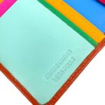 Cartera Premium de Gran Calidad en Piel con Click, Caja e Interior Multicolor para Mujer - Imagen 5