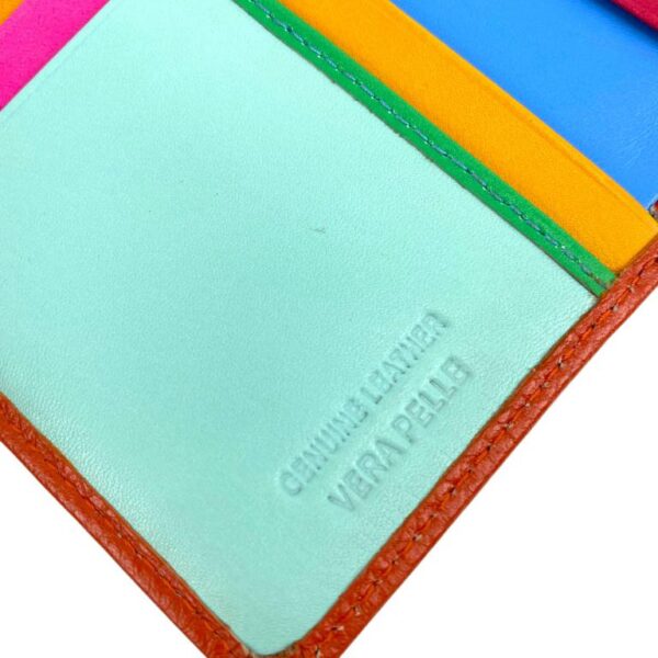 Cartera Premium de Gran Calidad en Piel con Click, Caja e Interior Multicolor para Mujer - Imagen 5
