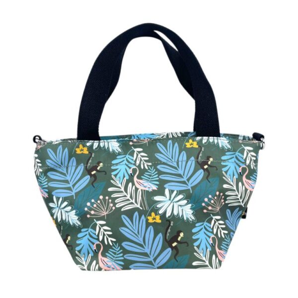 Bolsito de Mano en Nylon con Precioso Diseño Animado y 2 Bolsillos con Cremallera para Mujer - Imagen 7