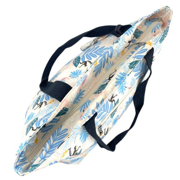 Amplio Bolso Shopper de Nylon con Precioso Diseño Animado + Monedero Extra con Cremallera para Mujer - Imagen 12