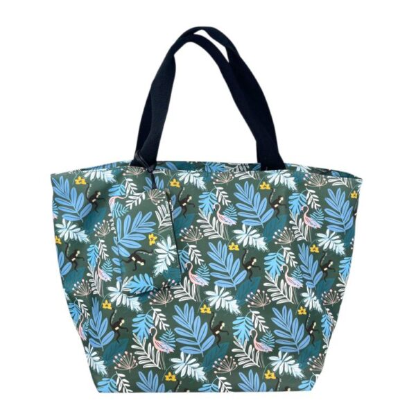 Amplio Bolso Shopper de Nylon con Precioso Diseño Animado + Monedero Extra con Cremallera para Mujer - Imagen 9