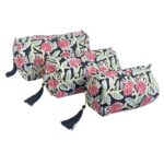 Pack 3 Neceseres Acolchado, Artesanal y Exclusivos de Algodón para Mujer - Imagen 16