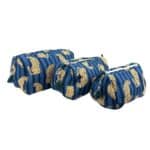 Pack 3 Neceseres Acolchado, Artesanal y Exclusivos de Algodón para Mujer