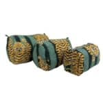 Pack 3 Neceseres Acolchado, Artesanal y Exclusivos de Algodón para Mujer - Imagen 9