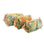 Pack 3 Neceseres Acolchado, Artesanal y Exclusivos de Algodón para Mujer - Imagen 3