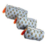 Pack 3 Neceseres Acolchado, Artesanal y Exclusivos de Algodón para Mujer - Imagen 18