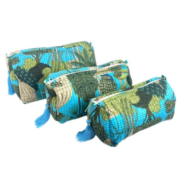 Pack 3 Neceseres Acolchado, Artesanal y Exclusivos de Algodón para Mujer - Imagen 22