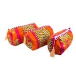 Pack 3 Neceseres Acolchado, Artesanal y Exclusivos de Algodón para Mujer - Imagen 6