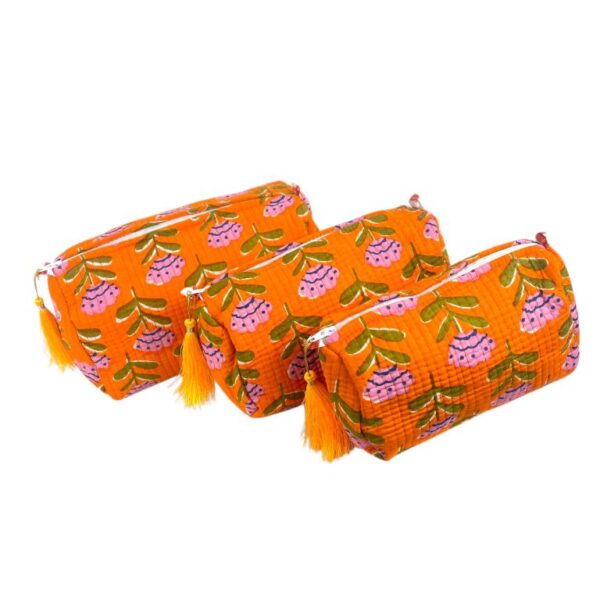 Pack 3 Neceseres Acolchado, Artesanal y Exclusivos de Algodón para Mujer - Imagen 20