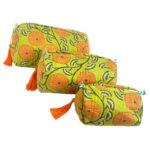 Pack 3 Neceseres Acolchado, Artesanal y Exclusivos de Algodón para Mujer - Imagen 14