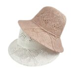 Sombrero de Papel y Algodón para Mujer con Lazo Decorativo, Gran Calidad y Talla Única - Imagen 5