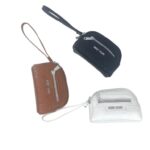 Monedero Sintético y Compacto para Mujer con 2 Compartimentos, Bolsillo Frontal y Asa de Mano - Imagen 4