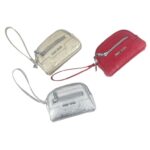 Monedero Sintético y Compacto para Mujer con 2 Compartimentos, Bolsillo Frontal y Asa de Mano - Imagen 3