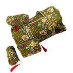 Pack Bolso de Viaje Acolchado Algodón + 3 Neceser A Juego con Diseño Exclusivo Mujer - Imagen 3