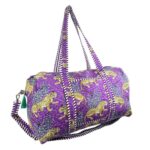 Pack Bolso de Viaje Acolchado Algodón + 3 Neceser A Juego con Diseño Exclusivo Mujer - Imagen 6