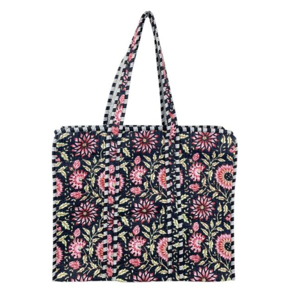 Bolso ToteBag Artesanal de Algodón con Diseño Exclusivo y Cierre de Cremallera Mujer - Imagen 23