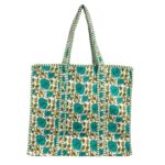 Bolso ToteBag Artesanal de Algodón con Diseño Exclusivo y Cierre de Cremallera Mujer - Imagen 5