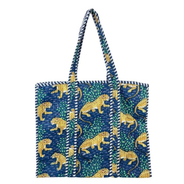 Bolso ToteBag Artesanal de Algodón con Diseño Exclusivo y Cierre de Cremallera Mujer - Imagen 15