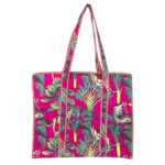 Bolso ToteBag Artesanal de Algodón con Diseño Exclusivo y Cierre de Cremallera Mujer - Imagen 16