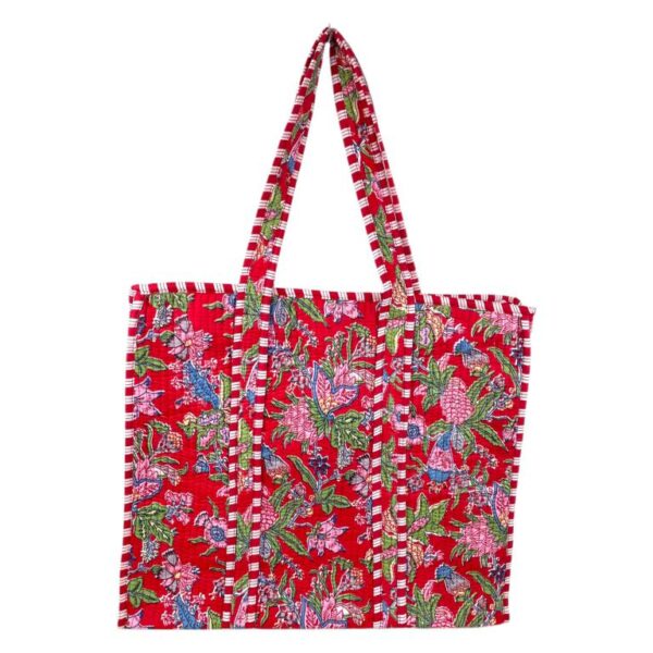 Bolso ToteBag Artesanal de Algodón con Diseño Exclusivo y Cierre de Cremallera Mujer - Imagen 22