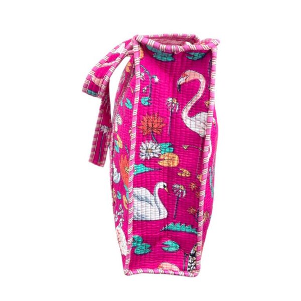 Bolso ToteBag Artesanal de Algodón con Diseño Exclusivo y Cierre de Cremallera Mujer - Imagen 27