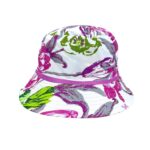 Gorro Bucket Multicolor y Reversible en Viscosa 100% con Bonito Diseño Mujer