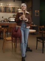 Chaqueta de Aviador con Pelo Sintético, Gran Calidad y Diseño Elegante para Mujer