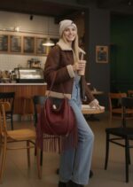 Chaqueta de Aviador con Pelo Sintético, Gran Calidad y Diseño Elegante para Mujer - Imagen 2