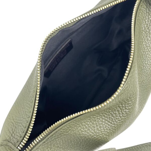 Bolso de Hombro en Piel Italiana para Mujer con Asa Ajustable tipo Cinturón y Multiforma - Imagen 21