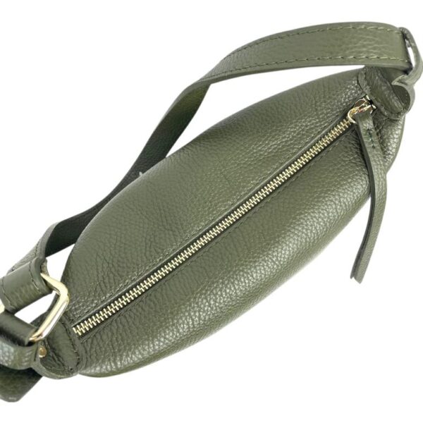 Bolso de Hombro en Piel Italiana para Mujer con Asa Ajustable tipo Cinturón y Multiforma - Imagen 19