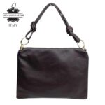 Bolso de Mano en Piel Italiana con Cierre de Cremallera, Bolsillo Interno y Gran Calidad para Mujer - Imagen 9